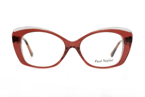 JK21 Maroon Brown FRONT with Tan Chocolate Tortoiseshell TEMPLES