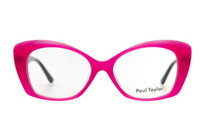 JK8 Delicious Rich Pink FRONT with Marbled Pattered TEMPLES