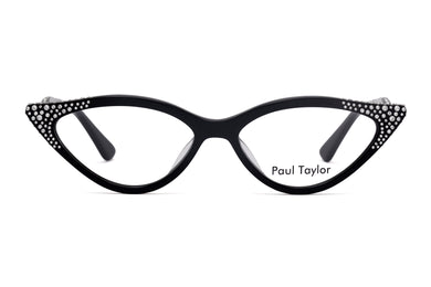 M002 Swarovski Crystal Optical Glasses Frames SMALL SIZE - Paul Taylor Eyewear 