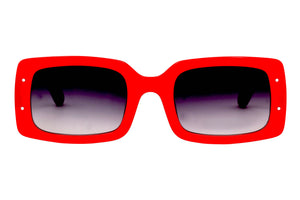 +++ OVER STOCKED see SALE page +++ C137/M100 POLARISED Fire Engine Red FRONT with Black TEMPLES