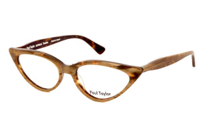 AK4 Golden Marble FRONT with Golden Marble & Tortoiseshell Underlay TEMPLES....HAS MORE VARIANCE IN THE ACETATE PATTERN
