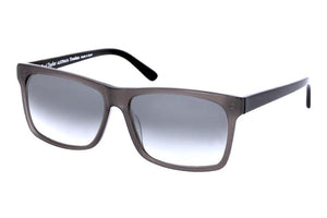 E66 POLARISED Grey Bronze FRONT with Black TEMPLES