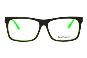 J129 Black FRONT with Lime UNDERLAY