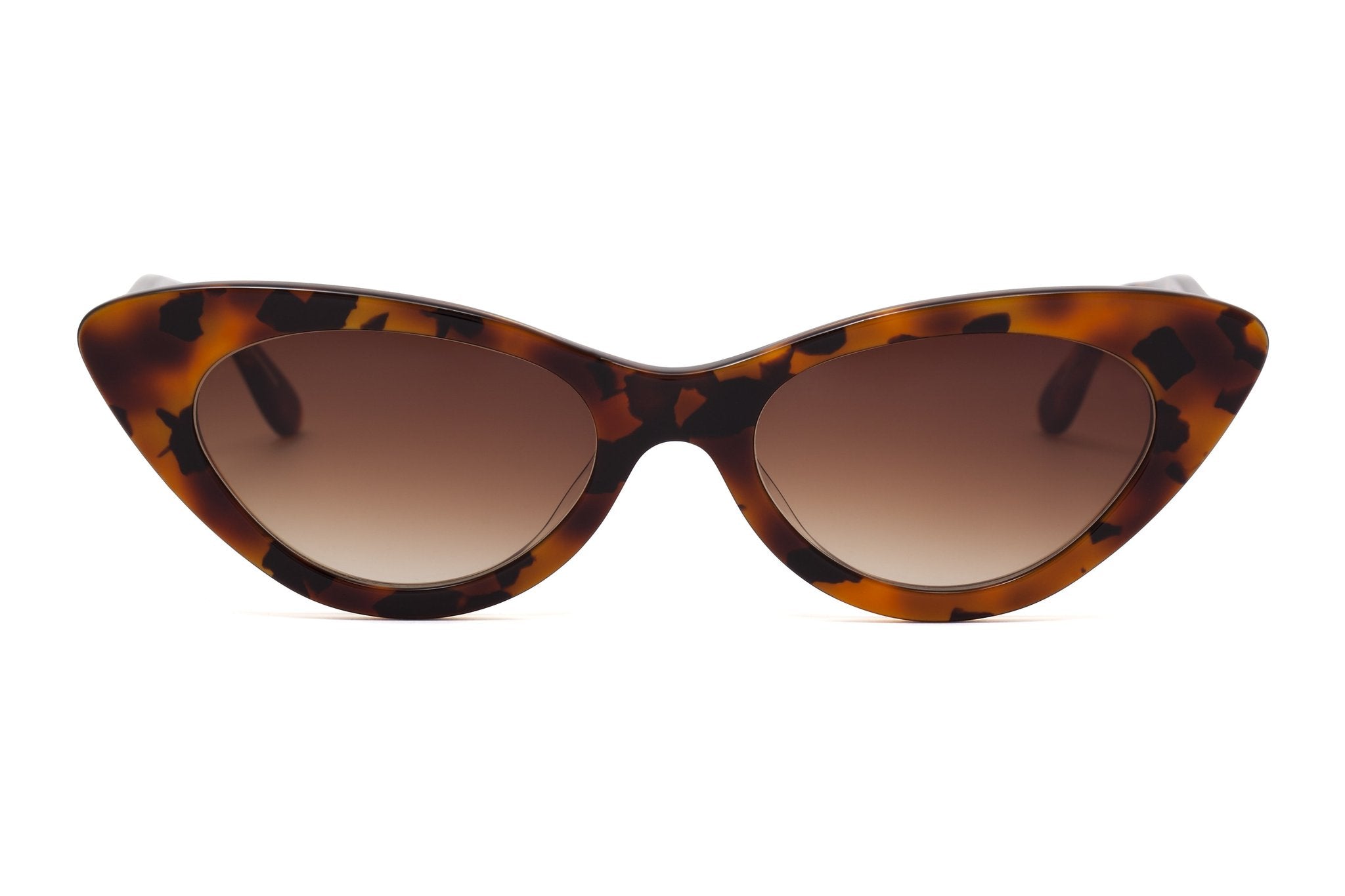 AUDREY Sunglasses M26 Honey Caramel Light & Dark Tortoiseshell - Paul Taylor Eyewear
