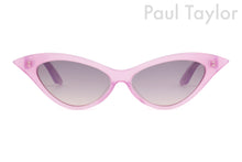 Load image into Gallery viewer, DORIS Sunglasses 8KM Soft Pink FRONT with Mauve TEMPLES - Paul Taylor Eyewear
