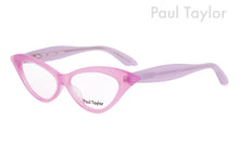 Load image into Gallery viewer, DORIS Optical Glasses 8KM Soft Pink FRONT with Mauve TEMPLES - Paul Taylor Eyewear
