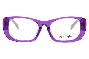 38M Transparent Vibrant Lilac Purple FRONT with Mauve TEMPLES