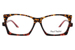 M82 Tortoiseshell to Red graduation FRONT with Red TEMPLES