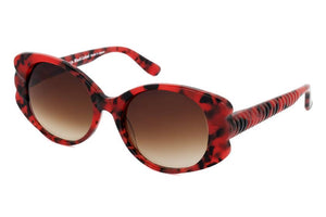 M217 Dark Brown & Red Tortoiseshell