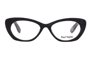 M66 Black Marble FRONT with Silver Marble TEMPLES