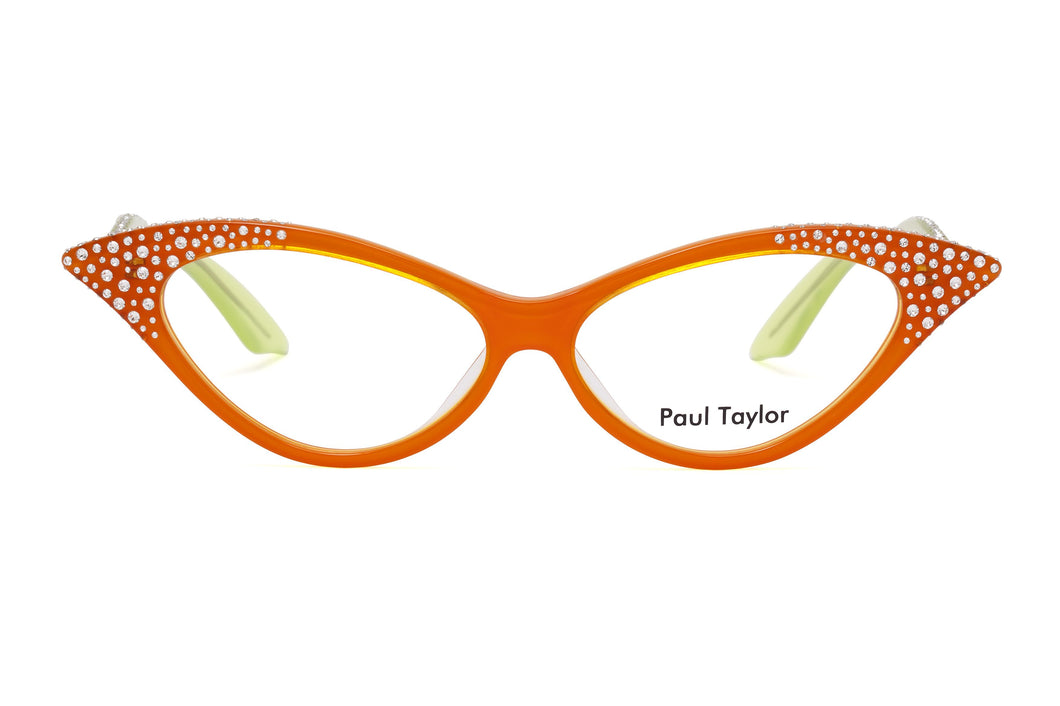 Doris Swarovski Crystal Optical Glasses Frames - Paul Taylor Eyewear 