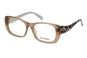 AB09/CM53 Brown Tan FRONT with Leopard TEMPLES