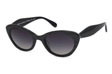 Load image into Gallery viewer, TIGEZ Sunglasses E136 Subtle Dark Silver Grey through the Black FRONT &amp; Dark Grey TEMPLES
