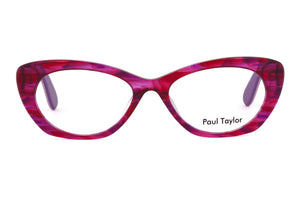 E16 Pink & Purple Swirl FRONT with Pink & Purple Underlay TEMPLES