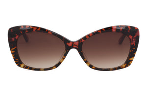M82 Tortoiseshell red/brown fade